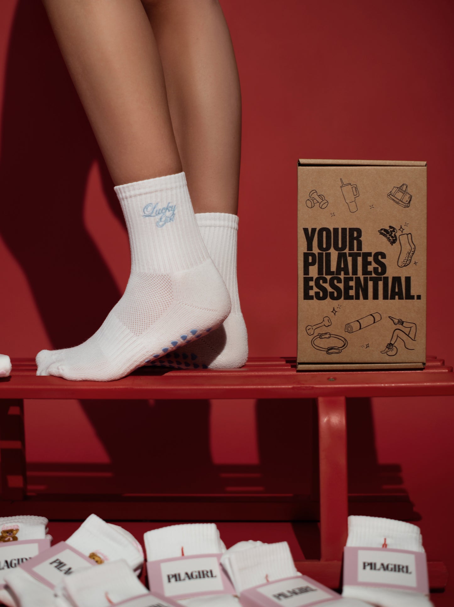Pilateso kojinės "LUCKY GIRL"